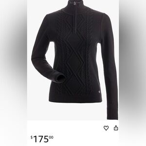 NILS Alpenglow Sweater (Women's), Black, X-Small